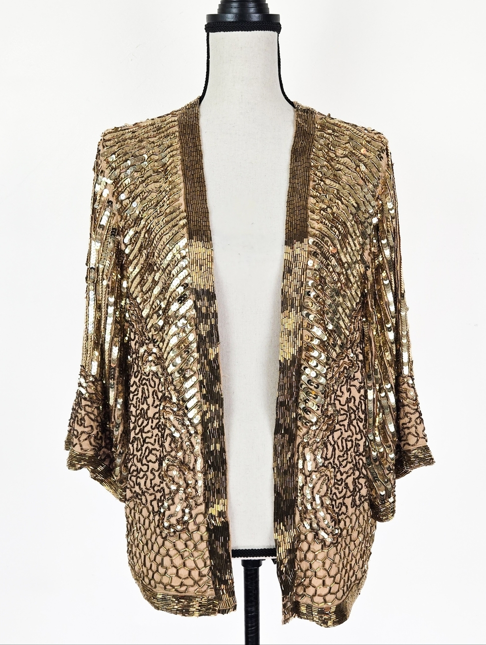 NWT Spell Stardust Sequin Beaded Embellished Jacket